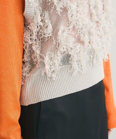 Green Parks フリンジニットベスト