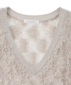 Green Parks フリンジニットベスト