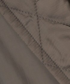 自由区 【洗える/リバーシブル】ブライトキルト リバーシブルコート