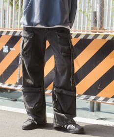 WEGO マルチポケットデニムパンツ