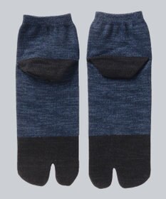 WHITE MAILS 【UNISEX】PAPER COLOR BLOCK TABI ANKLE ソックス