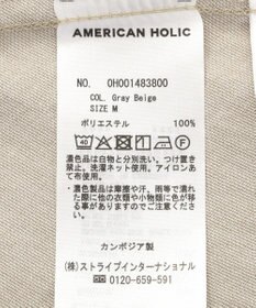 AMERICAN HOLIC リネンライクフリンジキャミワンピース