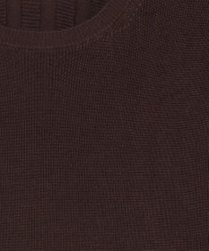 JOSEPH 【洗える】サティニーリブ　ショートスリーブニット