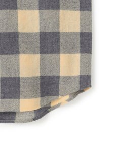 BEIGE， HOBBS / ウールチェックカシュクールブラウス