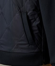 23区GOLF 【WOMEN】中綿キルトプルオーバー 着脱楽ちん 便利なポケット付 1枚で決まる