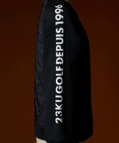 23区GOLF 【WOMEN】中綿キルトプルオーバー 着脱楽ちん 便利なポケット付 1枚で決まる