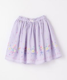 ANY KIDS フラワー ブーケ プリント スカパン