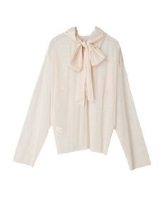 Green Parks AnriettMusee ドットチュール２ＷＡＹボウタイブラウス