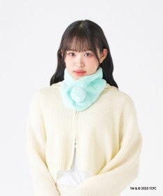 MOONBAT Care Bears(ケアベア) フェイクファーマフラー 手洗い可能