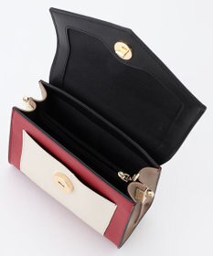 23区 スプリットレザーショルダー バッグ