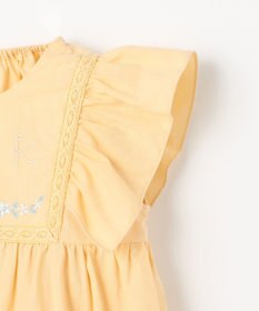 組曲 KIDS 【110-140㎝】 フラワーエンブロイダリーブラウス