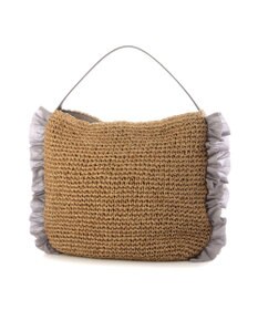 UNBILLION カシュカシュ cachecache / サイドフリルワンンハンドルトート カゴバッグ