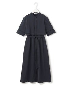 ICB L 【ASUMI・MANAMIコラボ 丈が選べる】ハシゴレースシャツワンピース