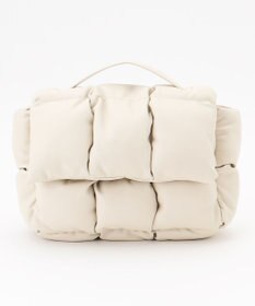 自由区 【カタログ掲載】パディングPU2WAYクラッチ バッグ オフ