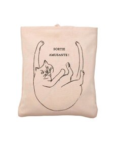 ROOTOTE 1188【折り畳み可能】EU.ラウンド.ブラサガリネコ-A