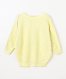 ANY L 【洗濯機可/アンチピリング/UVケア】アクリルガーターニット