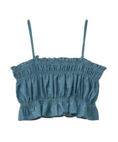 Green Parks ・ＥＬＥＮＣＡＲＥ　ＤＵＥ　ビスチェ付ショートシャツ