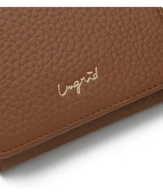 style code 【Ungrid/アングリッド】　【牛革】　牛革三つ折りミニ財布