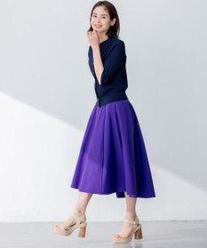 組曲 L 【速乾・撥水】ハイカウントタフタ スカート