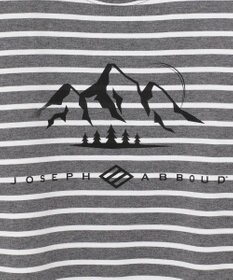 JOSEPH ABBOUD MOUNTAIN 【UNISEX】ギザンティ天竺ボーダー Tシャツ