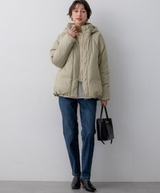 23区 S 【WEB&一部店舗限定】ステッチレス フーデット ダウン