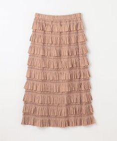 GRACE CONTINENTAL フリルタイトスカート