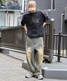 WEGO 【ユニセックス着用ITEM】ワッペンロゴドロストBIG　T（SS）