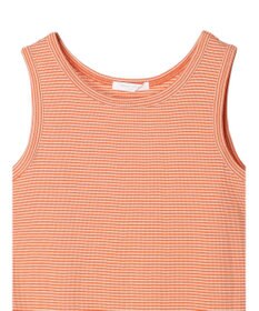 Green Parks ボーダーリブタンクトップ