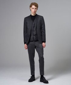 JOSEPH HOMME 【2WAY】パデットニットブロック　リバーシブルベスト