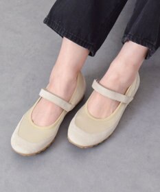 INTER-CHAUSSURES 【ANGEL ALARCON】異素材コンビメリージェーンシューズ