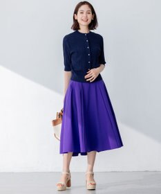 組曲 【速乾・撥水】ハイカウントタフタ スカート