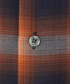 UNFILO MENS 【男女兼用】エアリーシアー オンブレシャツ