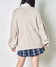 WEGO 【SCHOOL ITEM】ニットカーディガン