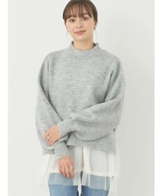 earth music&ecology ＦＬＵＦＦＹハイネックプルオーバー