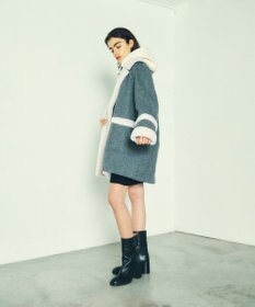 GRACE CONTINENTAL ボアカラーPコート