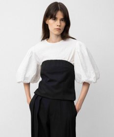 NAVE 【Nave】ウールポリエステルツイル ビスチェ