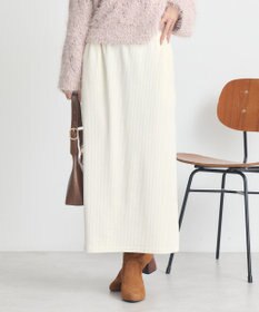 earth music&ecology コーデュロイナロースカート