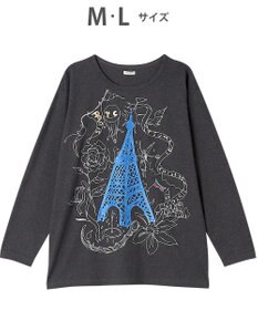 tsumori chisato SLEEP ツモリチサト トップス 長袖 ルームウェア 綿100%(本体) レディース UTX585 /ワコール