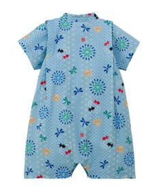 MIKI HOUSE HOT BISCUITS 総柄 ベビー甚平オール ギフトセット【BOX付き】