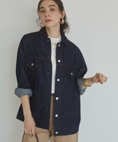 WEGO 【ANGIE VINTAGE】ビッグシルエットデニムジャケット / オーバーサイズGジャン