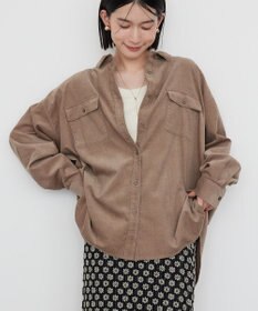 AMERICAN HOLIC Ｗポケットコーデュロイシャツ