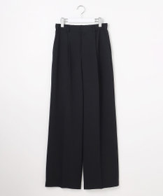 自由区 S 【セットアップ対応】テクスチャードスーツストレートワイド パンツ