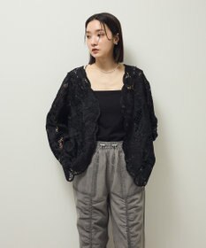 Green Parks ・ＥＬＥＮＣＡＲＥ　ＤＵＥ　レーシーカーディガン