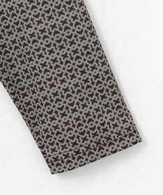 23区GOLF 【MEN】サンベールメッシュ モノグラムハーフジップ