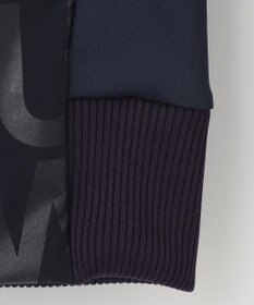 PW CIRCULUS 【MEN】【撥水/防風/ストレッチ】ロゴプリント ジップアップ フーデッド ブルゾン