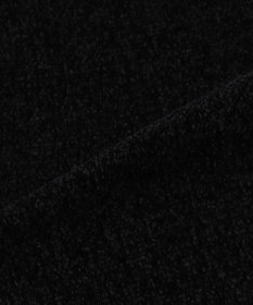 WEGO 【ユニセックス着用ITEM】ベロアモールワンポイントZIPカーディガン