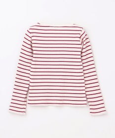 組曲 KIDS 【110-140㎝】レースボーダー トップス