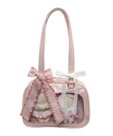 WEGO 【痛バ＆推し活グッズ】めるふわぬい痛ボストンバッグ