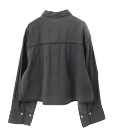 Green Parks ショート丈デニムシャツ