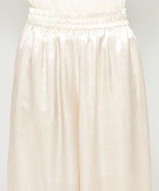 uncrave アセテートヴィンテージサテン ワイドパンツ